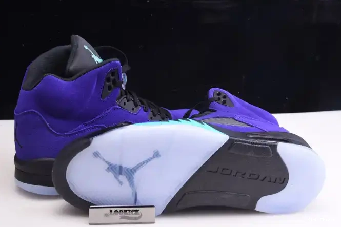 Kicktheory Retro Grape 5 136027-500 Alternate Air Jordan 0618